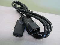 Startech 6 foot Standard Computer Power Cord Extension Cable (Black)