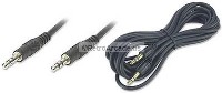 6ft 3.5mm .125 Inch Mini Plug Male to Male Stereo Audio + IPOD Cable Headphones