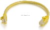 6 Inch Yellow CAT 5e network PATCH CABLE RJ45 FROM C2G T568A-B