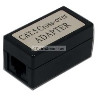 Cat5e Crossover Adapter for Cat5e ethernet cable