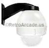 IP Network Ready 7in Outdoor dome housing with wall mount, clear dome, 24Vac input, heater, blower