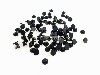 100 Pack 3/8 Inch Rubber Push-In Bumpers (Feet) RB-375