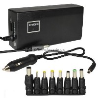 Tiveco TM-120 120W Universal Notebook/Monitor AC Power Adapter w/8 Power Tips, DC Output Cord & USB Charging Port