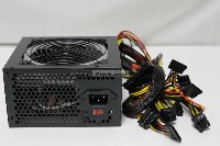 Holland ATX Power Supply Unit - PS500R1 - 500W - 120mm Ball Bearing Fan - Black with Color