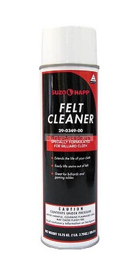 Professional Pool Table Cloth Felt Cleaner, removes stains and spills from your felt