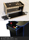 Cocktail Arcade game cabinet Replacement controller panel kit pre-drilled complete replacement, Price is per control panel.