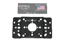Universal Arcade Joystick Adapter Plate for Mag Stik and Mag Stik Plus, Sanwa and more