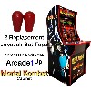 Arcade1up Mortal Kombat, Rampage, Jamma, MAME, 2 Joystick Bat Top Handles, New