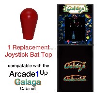 Arcade1up Galaga, Pac-Man, Rampage, Street Fighter, Jamma, MAME, 1 Joystick Bat Top Handles, New