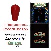 Arcade1up Galaga, Pac-Man, Rampage, Street Fighter, Jamma, MAME, 1 Joystick Bat Top Handles, New