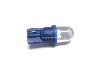Pinball replacement bulb LED 6.3 volt AC, 555 clear wedge base T10 Cool Blue
