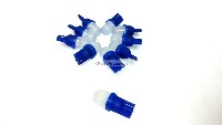 10 Pack Pinball replacement bulb LED 6.3 volt AC, 555 clear wedge base T10 Cool Blue Frosted