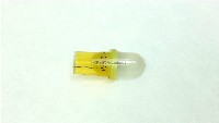 Pinball replacement bulb LED 6.3 volt AC, 555 clear wedge base T10 Cool Yellow Frosted