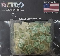 PCB motherboard  Arcade Game board Mounting Peg - single with adhesive - BAG of 100 with adhesive