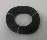 22 AWG tinned copper stranded hook up wire, 100 feet per Black UL1007