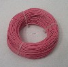 22 AWG tinned copper stranded hook up wire, 100 feet per Pink UL1007