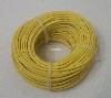 18 AWG tinned copper stranded hook up wire, 100 feet per Yellow UL1007