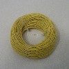 22 AWG tinned copper stranded hook up wire, 100 feet per Yellow UL1007