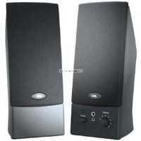 Cyber Acoustics CA-2014 Computer Stereo Speakers with USB & 3.5mm Plug (Black)