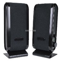 DCD14224 Computer Stereo Speakers with USB & 3.5mm Plug (Black)