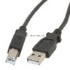 USB CABLE TYPE A TO B, 15FT