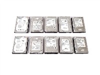 1TB 3.5" Used and tested SATA hard drives. Various Manufacturers, Price per drive