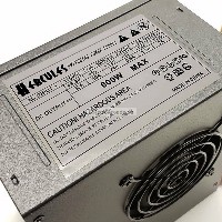 Hercules DUAL FAN 600w-Max ATX Power Supply SATA, 20+4-pin, 6-Pinw/SATA & PCIe