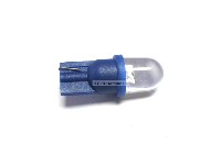 10 Pack Pinball replacement bulb LED 6.3 volt AC, 555 clear wedge base T10 Cool Blue