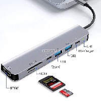 USB Docking Station Thunderbolt 3 1pc Type-C Hub For Air Pro HDMI Quality PC and Mac
