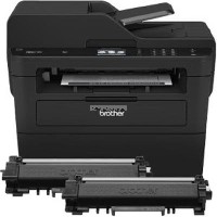 Brother MFC-L2750DW XL Extended Print Compact Laser All-in-One Printer with up to 2 Years of Toner In-box