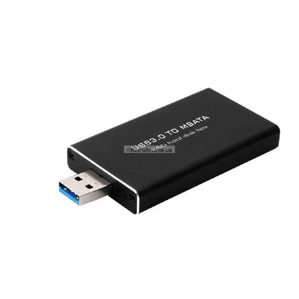 HollandElectronics.us mSATA SSD to USB Adapter Enclosure